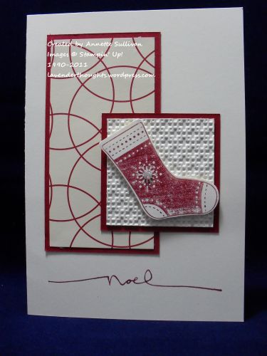 Stitched Stockings Jolly Cobbler 1