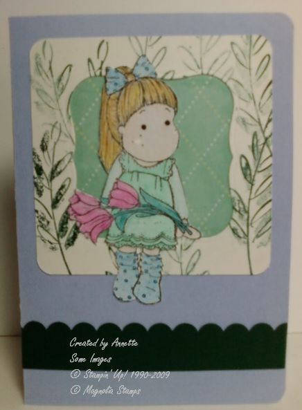 Tilda with Tulips Amethyst Tilda with Tulips Amethyst