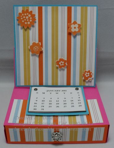 Calendar and Note Holder Washington Apple
