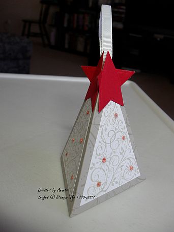 Christmas Tree Box Sahara Red
