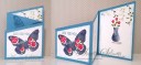 Trifold Angle Floral Wings