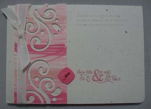 Cottage Garden Button Scribbles Pink