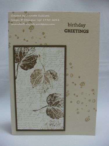 French Foliage Suede Cake