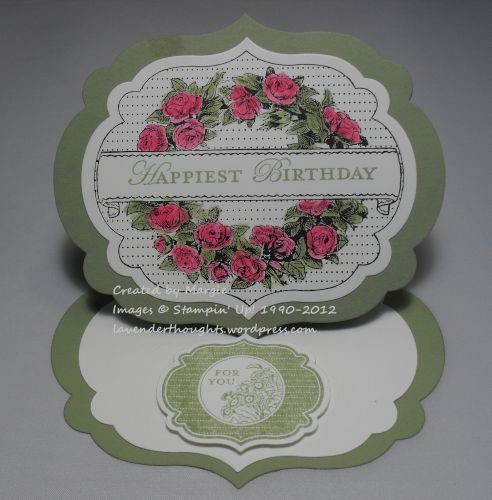 Framelits Easel Card