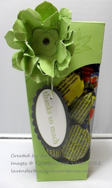 Three Little Words CA Mini Favourite Choc Box Celery