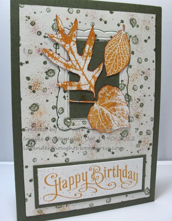 Goodbye French Foliage