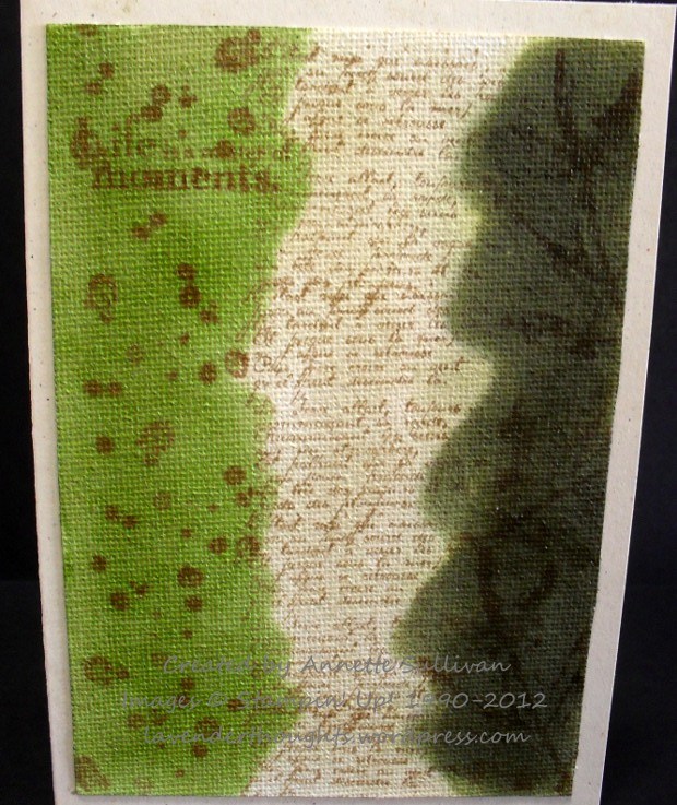 French Foliage Distressed&nbsp;Abstract