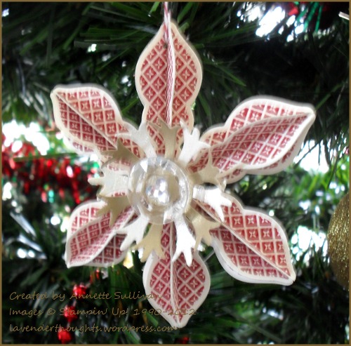 Holiday Ornament Cherry Cobbler