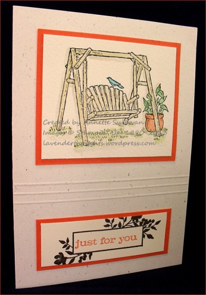 Summer Afternoon Scored Swing