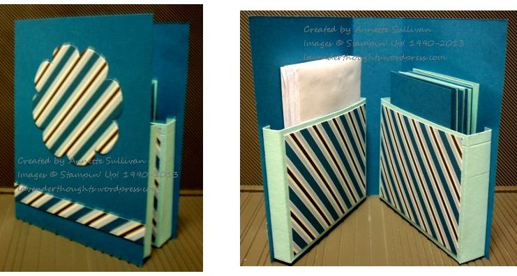 Festival of Prints Indigo Card Box