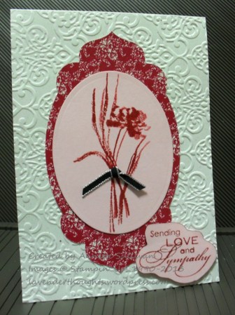 Love & Sympathy Raspberry Pirouette