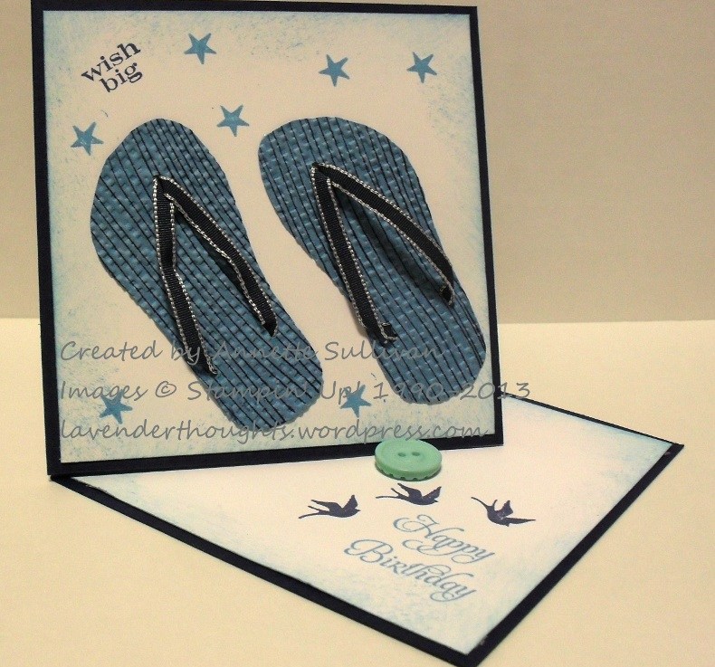 Pennant Parade Flip Flop Twisted&nbsp;Easel