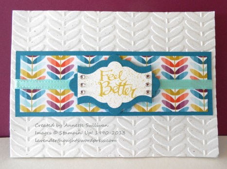 Sassy Salutations Indigo Sycamore