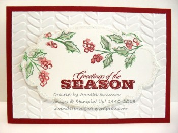 Watercolor Winter Apothecary Cobbler