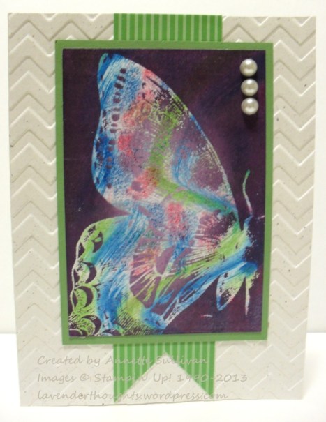 Swallowtail Tie Dyed Wasabi