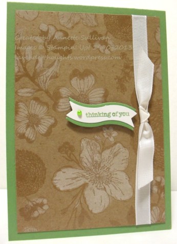 Teeny Tiny Sentiments Naturals Wasabi