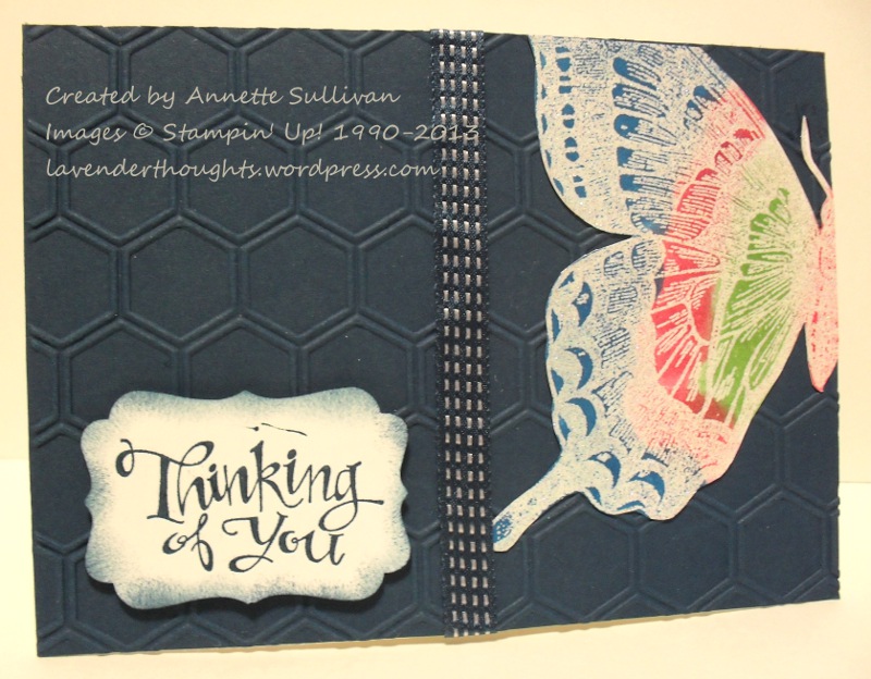 Swallowtail Emboss Resist