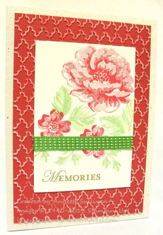 Stippled Blossoms Primrose Fan