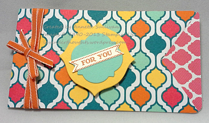 Creative Crew Bitty Banners Gift Card&nbsp;Holder