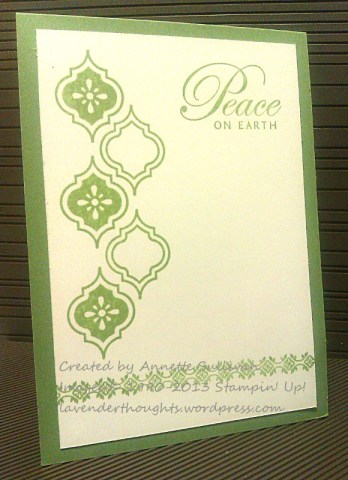 Mosaic Madness Wasabi Christmas