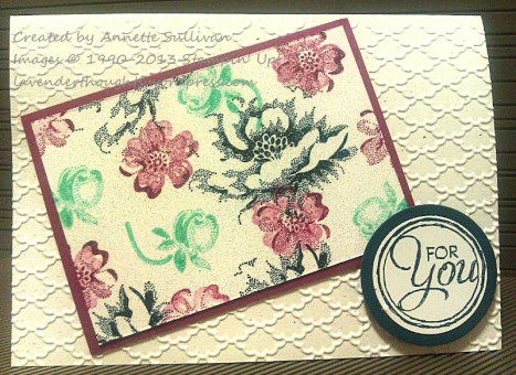 Stippled Blossoms Coastal Razzleberry