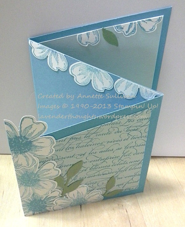 Flower Shop Turquoise Trifold