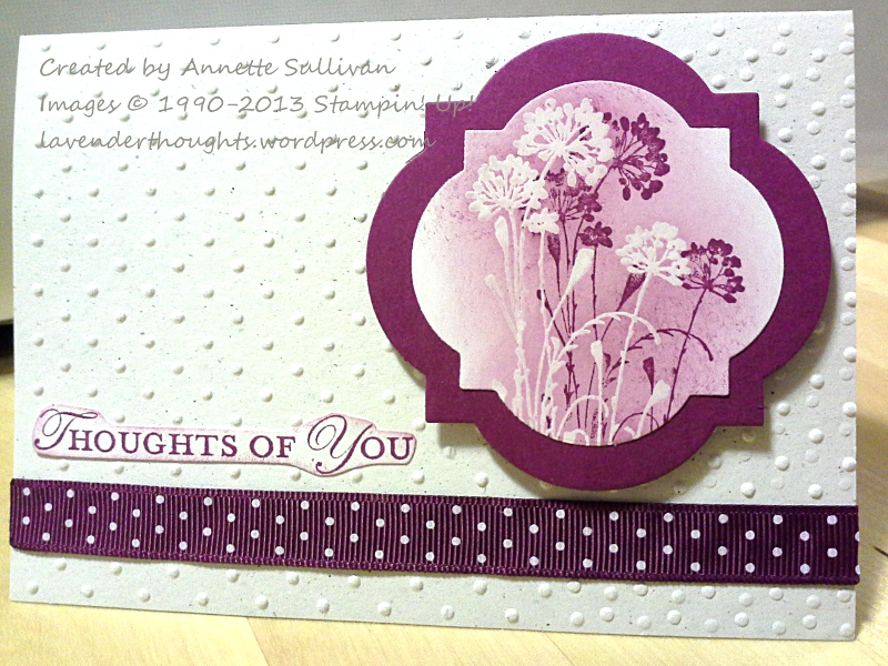 Serene Silhouettes Emboss Resist&nbsp;Razzleberry