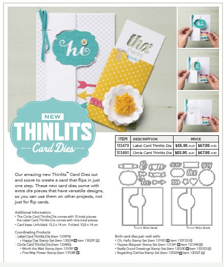 Thinlits Card Dies