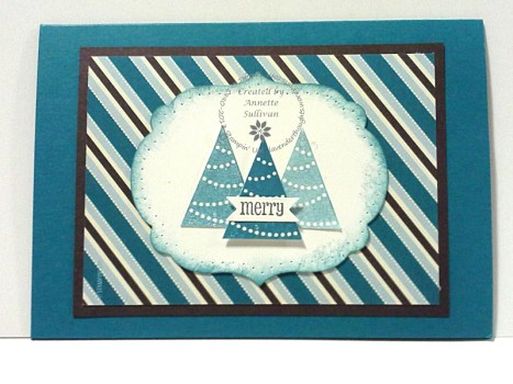 Pennant Parade Espresso Indigo Christmas