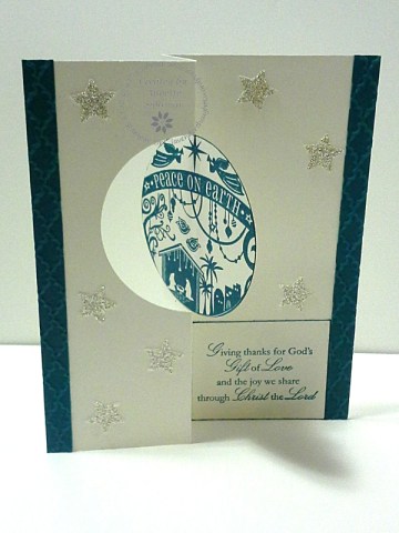 Wonderful Blessing Indigo Circle