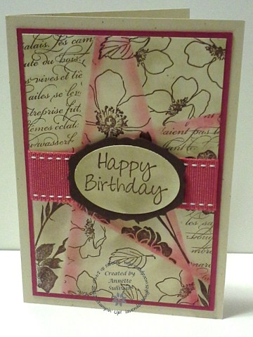 Fabulous Florets Choc Rose Retiform