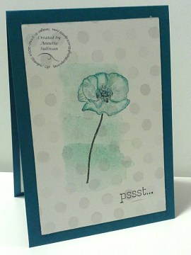 Happy Watercolor Indigo