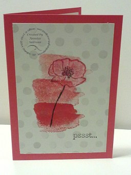 Happy Watercolor Strawberry