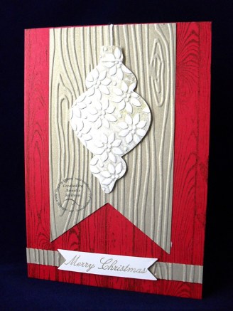 Hardwood Ornament Real Sugar