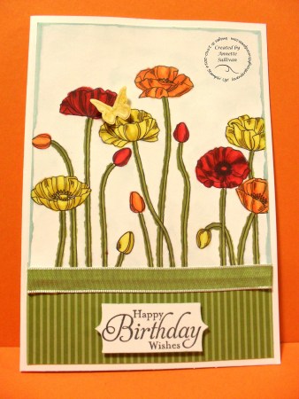 Pleasant Poppies Daffodil Olive