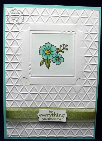 I Like You Coastal Double Embossing