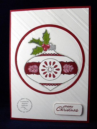 Christmas Bauble Stylish Cobbler