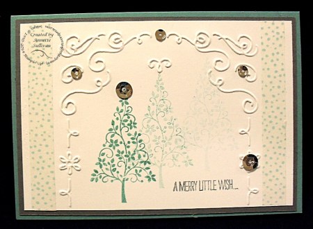 Festival of Trees Filigree Lagoon Washi