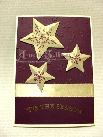 Many Merry Stars Gold Bliss