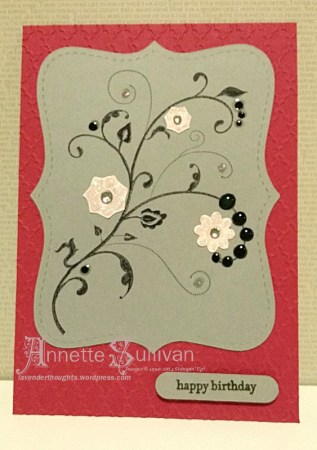 Flowering Flourishes Smoky Rose