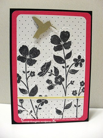 Wildflower Meadow Gold Melon Black