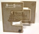 Trifold Shutter World Map