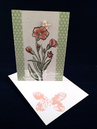 Butterfly Basics Flower Note Cards