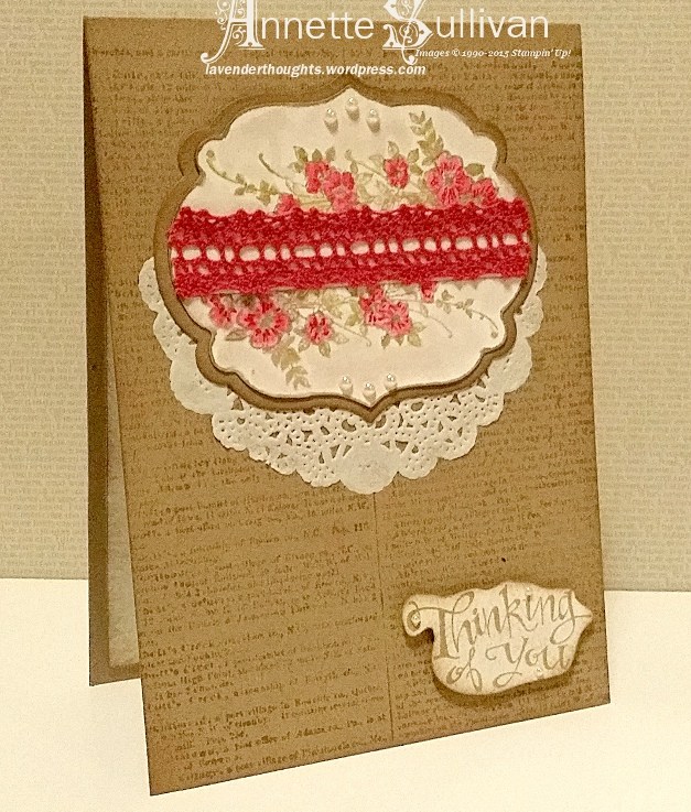 Artful Stampers Team Challenge Hop Old Rose&nbsp;Cake