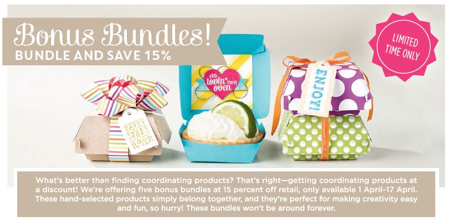 Bonus Bundles 1-17 April&nbsp;2015