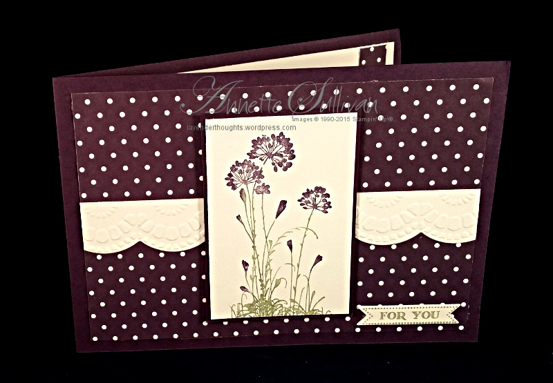 Artful Stampers Team Challenge Hop Wild&nbsp;Eggplant