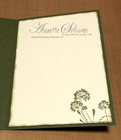 Serene Silhouettes Split Ivory Artichoke INSIDE