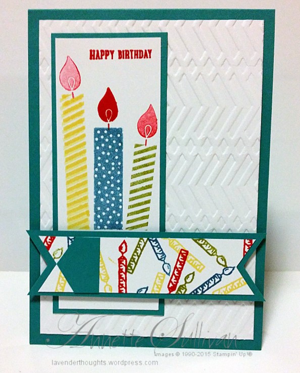 Artful Stampers Team Challenge Bermuda&nbsp;Candles