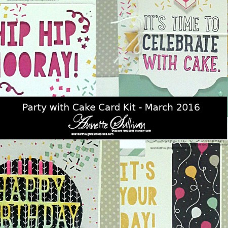 Party with Cake Collage