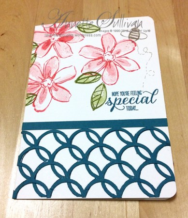 Garden in Bloom Watermelon Indigo